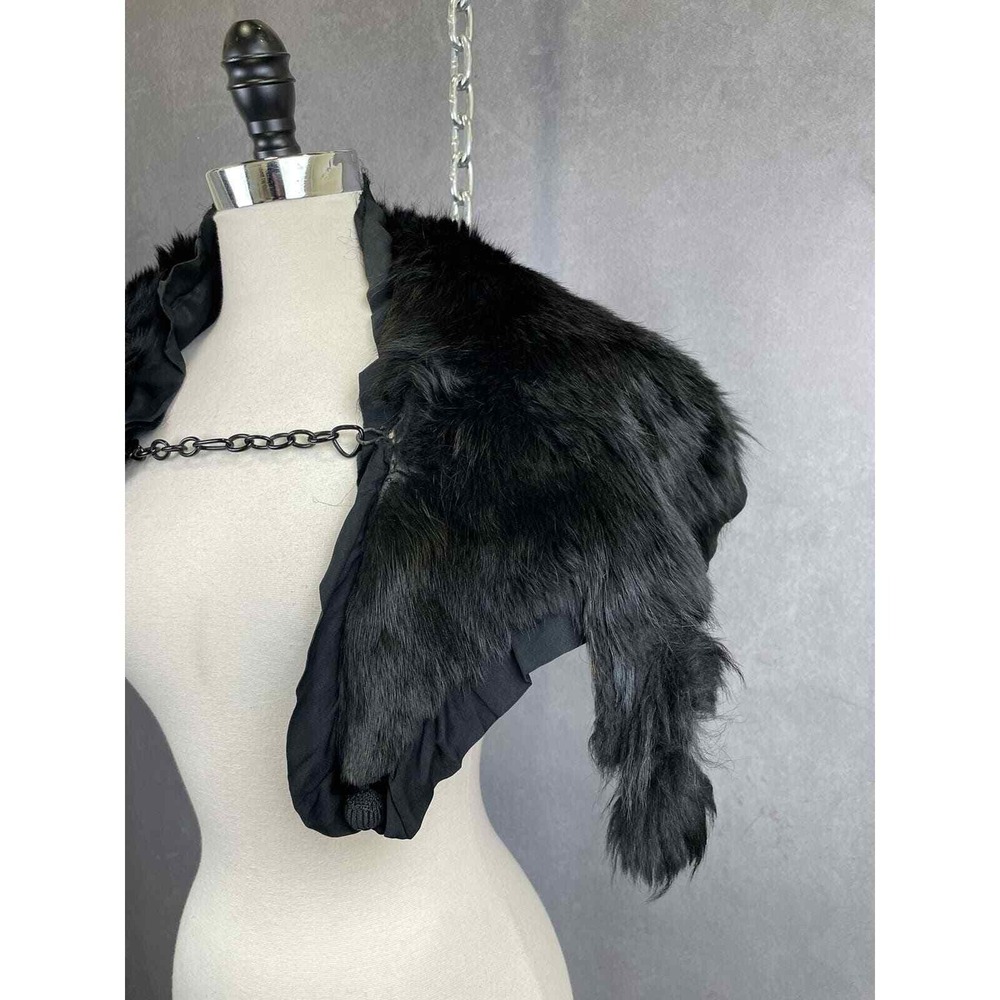 1930s Hudson Bay Fox Fur and Silk Stole - Picture 3 of 14